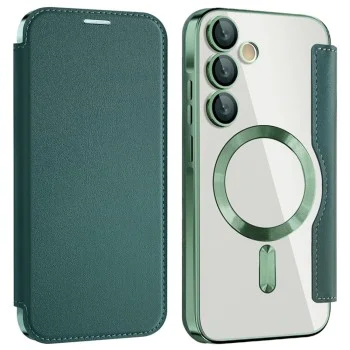 Кейс за Samsung Galaxy A35 5G - SmartMag Book Case - Зелен