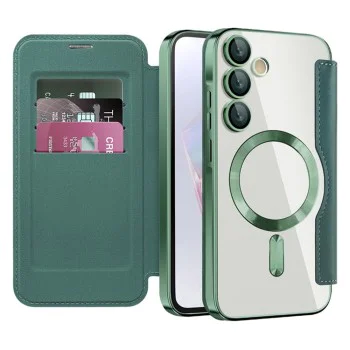 Кейс за Samsung Galaxy A35 5G - SmartMag Book Case - Зелен