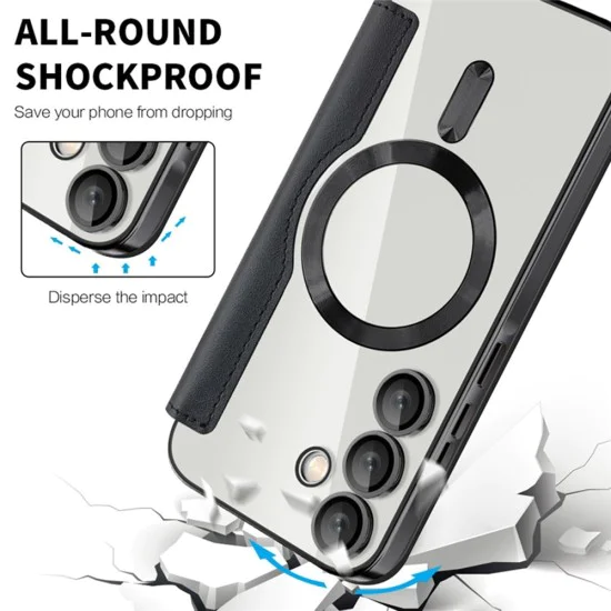 Кейс за Samsung Galaxy A35 5G - SmartMag Book Case - черен