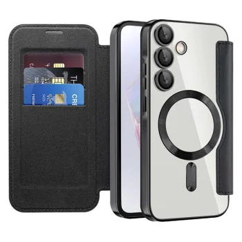 Кейс за Samsung Galaxy A35 5G - SmartMag Book Case - черен