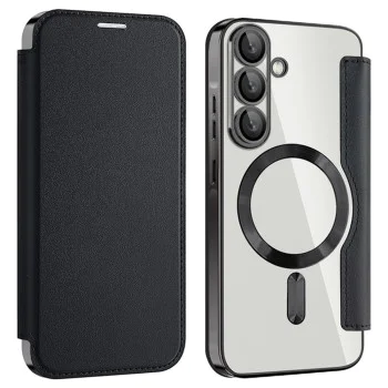 Кейс за Samsung Galaxy A36 5G - SmartMag Book Case - Черен