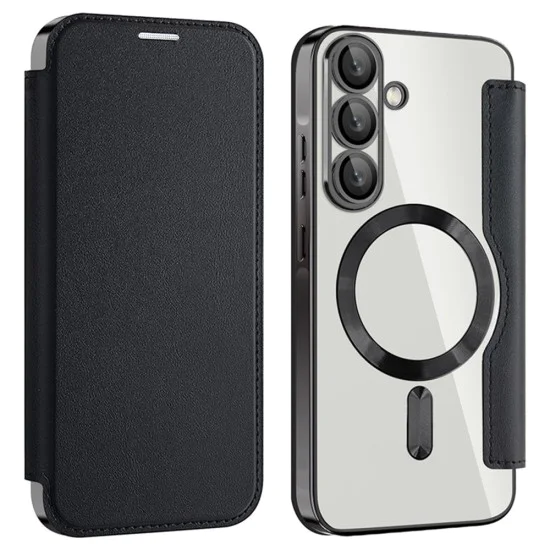 Кейс за Samsung Galaxy A36 5G - SmartMag Book Case - Черен