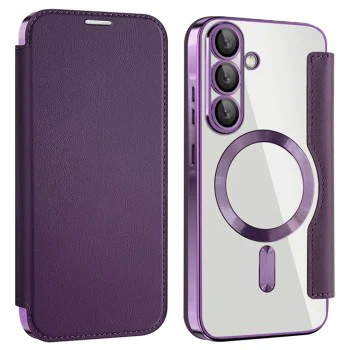 Кейс за Samsung Galaxy A36 5G - SmartMag Book Case - Лилав