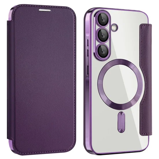 Кейс за Samsung Galaxy A36 5G - SmartMag Book Case - Лилав