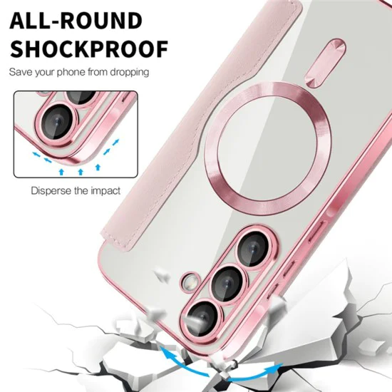 Кейс за Samsung Galaxy A36 5G - SmartMag Book Case - Розов