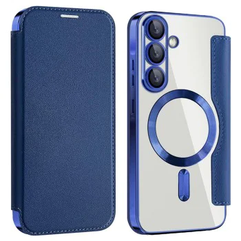 Кейс за Samsung Galaxy A36 5G - SmartMag Book Case - Син