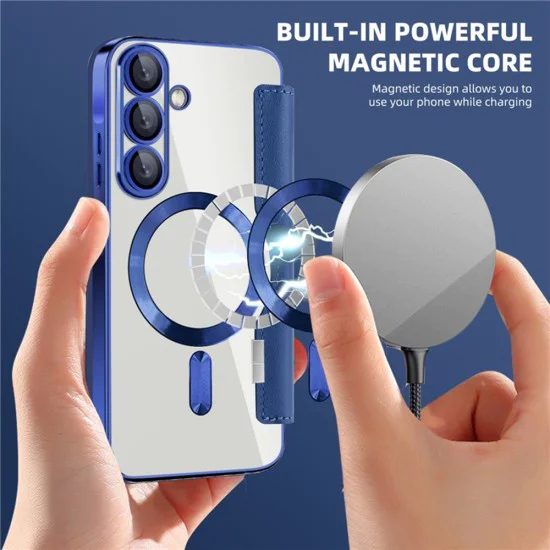 Кейс за Samsung Galaxy A36 5G - SmartMag Book Case - Син