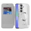 Кейс за Samsung Galaxy A36 5G - SmartMag Book Case - Сив