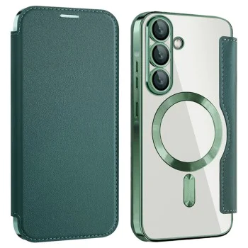 Кейс за Samsung Galaxy A36 5G - SmartMag Book Case - Зелен