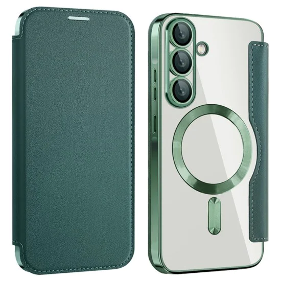 Кейс за Samsung Galaxy A36 5G - SmartMag Book Case - Зелен