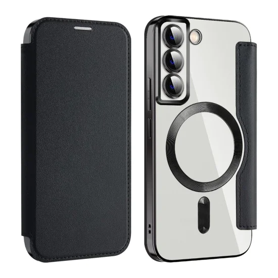 Кейс за Samsung Galaxy S22 5G - SmartMag Book Case - Черен