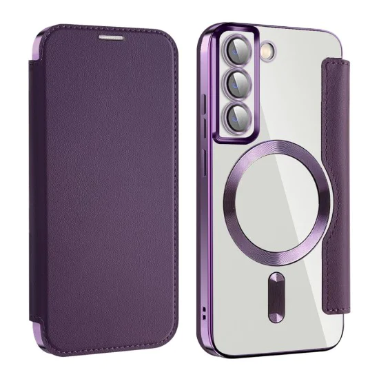 Кейс за Samsung Galaxy S22 5G - SmartMag Book Case - Лилав