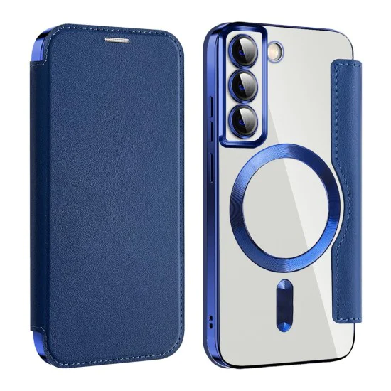 Кейс за Samsung Galaxy S22 5G - SmartMag Book Case - Син