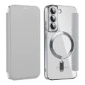 Кейс за Samsung Galaxy S22 5G - SmartMag Book Case - Сив