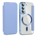 Кейс за Samsung Galaxy S22 5G - SmartMag Book Case - Светло син