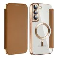 Кейс за Samsung Galaxy S22 Plus 5G - SmartMag Book Case - Кафяв
