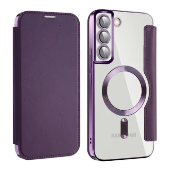 Кейс за Samsung Galaxy S22 Plus 5G - SmartMag Book Case - Лилав