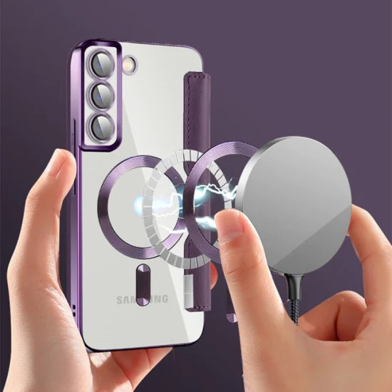 Кейс за Samsung Galaxy S22 Plus 5G - SmartMag Book Case - Лилав