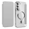 Кейс за Samsung Galaxy S22 Plus 5G - SmartMag Book Case - Сив