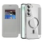 Кейс за Samsung Galaxy S22 Plus 5G - SmartMag Book Case - Сив