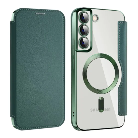 Кейс за Samsung Galaxy S22 Plus 5G - SmartMag Book Case - Зелен