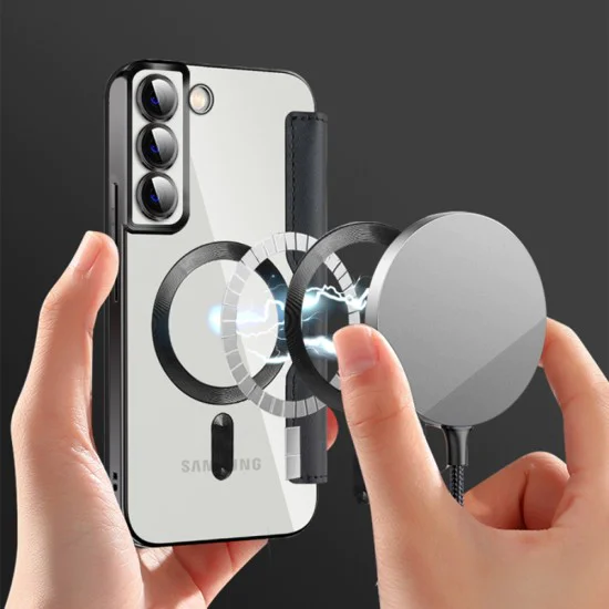 Кейс за Samsung Galaxy S22 Plus 5G - SmartMag Book Case - черен