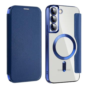Кейс за Samsung Galaxy S22 Plus 5G - SmartMag Book Case - син