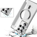 Кейс за Samsung Galaxy S22 Ultra 5G - SmartMag Book Case - Сив