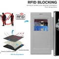 Кейс за Samsung Galaxy S22 Ultra 5G - SmartMag Book Case - Сив