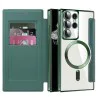 Кейс за Samsung Galaxy S22 Ultra 5G - SmartMag Book Case - Зелен