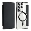 Кейс за Samsung Galaxy S22 Ultra 5G - SmartMag Book Case - черен