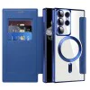 Кейс за Samsung Galaxy S22 Ultra 5G - SmartMag Book Case - син