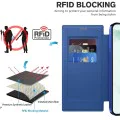 Кейс за Samsung Galaxy S22 Ultra 5G - SmartMag Book Case - син