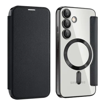 Кейс за Samsung Galaxy S23 FE - SmartMag Book Case - Черен