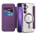 Кейс за Samsung Galaxy S23 FE - SmartMag Book Case - Лилав