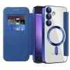 Кейс за Samsung Galaxy S23 FE - SmartMag Book Case - Син