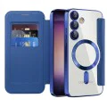 Кейс за Samsung Galaxy S23 Plus - SmartMag Book Case - син