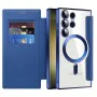 Кейс за Samsung Galaxy S23 Ultra - SmartMag Book Case - син
