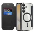 Кейс за Samsung Galaxy S24 FE - SmartMag Book Case - Черен
