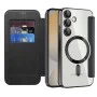 Кейс за Samsung Galaxy S24 FE - SmartMag Book Case - Черен