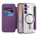 Кейс за Samsung Galaxy S24 FE - SmartMag Book Case - Лилав