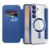 Кейс за Samsung Galaxy S24 FE - SmartMag Book Case - Син