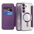Кейс за Samsung Galaxy S24 Plus - SmartMag Book Case - Лилав