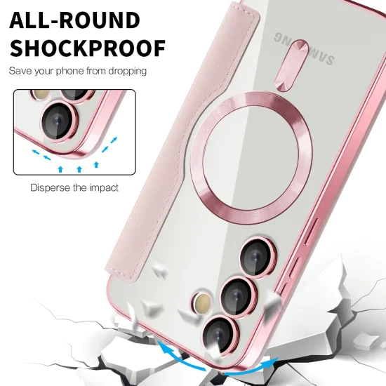 Кейс за Samsung Galaxy S24 - SmartMag Book Case - Розов