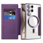 Кейс за Samsung Galaxy S24 Ultra - SmartMag Book Case - Лилав