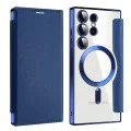 Кейс за Samsung Galaxy S24 Ultra - SmartMag Book Case - син