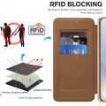 Кейс за Samsung Galaxy S25 Edge - SmartMag Book Case - Кафяв
