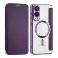 Кейс за Samsung Galaxy S25 Edge - SmartMag Book Case - Лилав