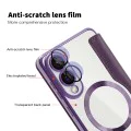 Кейс за Samsung Galaxy S25 Edge - SmartMag Book Case - Лилав