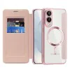 Кейс за Samsung Galaxy S25 Edge - SmartMag Book Case - Розов